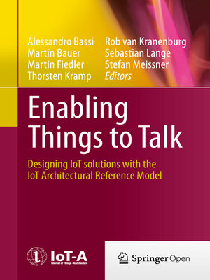 cover image of Enabling Things to Talk